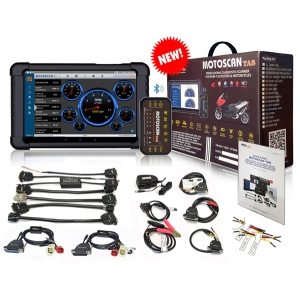 MOTOSCAN TAB - Thiết bị cao cấp xác định lỗi, sửa chữa hệ thống điện và điện tử xe máy thế hệ mới