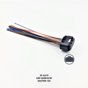 Dây ghim ECU, ECM ( Giắc IC) xe Ex 150 33 chân