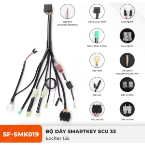 Dây điện Smartkey 33 chân  Exciter 135 SunFa