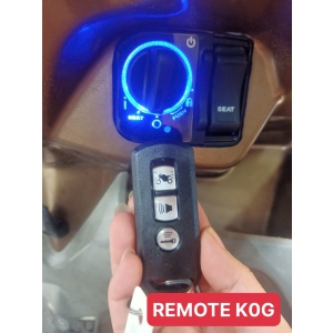 Bộ khóa smartkey Future 125, Vision đầu, Click đầu, Winner V1 remote 3 nút K0G
