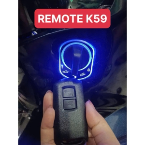 Bộ khóa smartkey Future 125, Vision đầu, Click đầu, Winner V1 remote K59