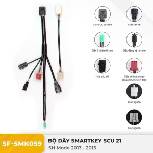 Dây điện Smartkey 21 chân SH MODE 2013-2015 SunFa