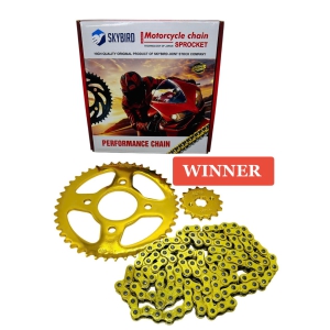 Nhông sên dĩa WINNER MẠ VÀNG NGUYÊN BỘ CAO CẤP HIỆU SKYBIRD