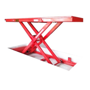 Bàn nâng xe máy điện - Đặt âm nền ( bàn nâng chìm)