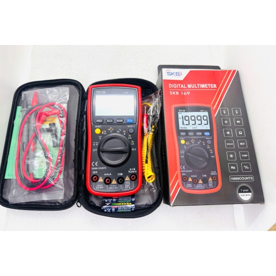 Đồng hồ vạn năng kỹ thuật số SKB 169 tự động điều chỉnh phạm vi True-RMS ( BH 12 tháng)
