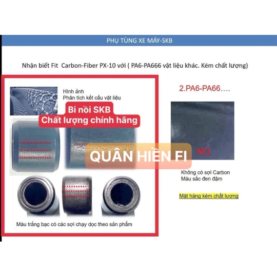 Bi nồi ( con lăn ) Janus ( 20x12x15G ) SKB