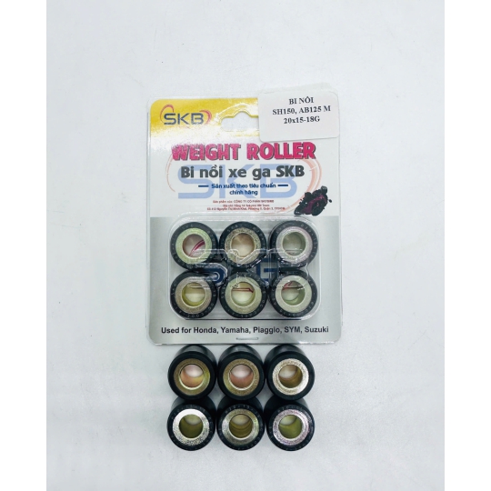 Bi nồi ( con lăn ) AB125 ( 20x15x18G ) SKB