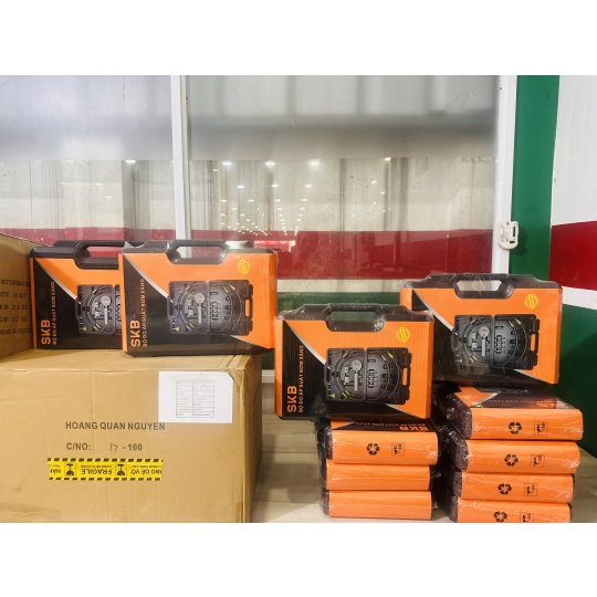 Bộ đồng hồ đo áp bơm xăng xe máy SKB cho tất cả các dòng xe