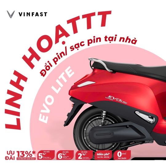 Xe Máy Điện VINFAST EVO LITE