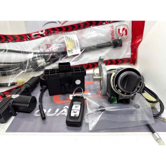 Bộ khóa smartkey SH Ý, EXCITER 150 remote K1Z