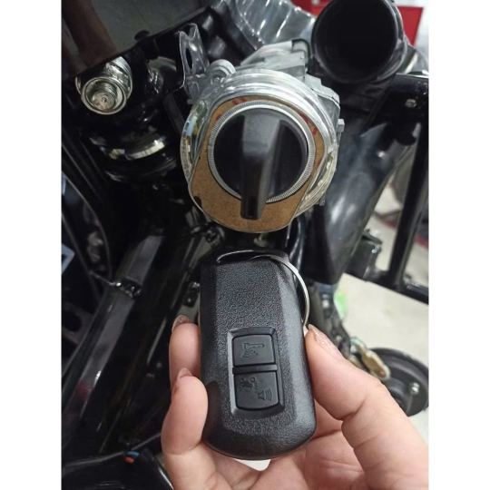 Bộ khóa smartkey Future 125, Vision đầu, Click đầu, Winner V1 remote K59