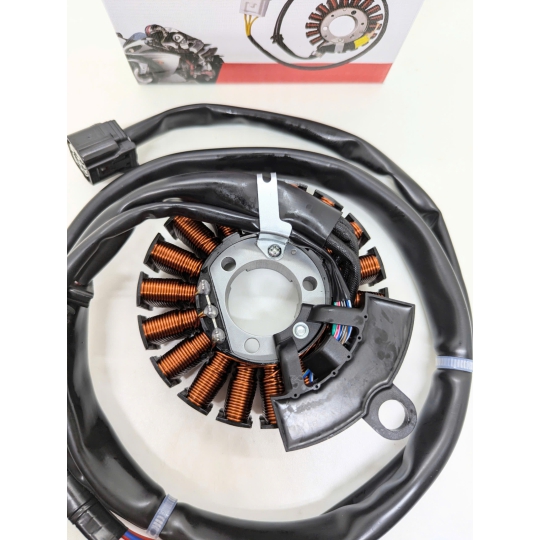 Cuộn điện ( Mâm Lửa, cuộn lửa ) Airblade 2013 có CKP 4 chân giắc vuông  hàng Cao Cấp hiệu SKB