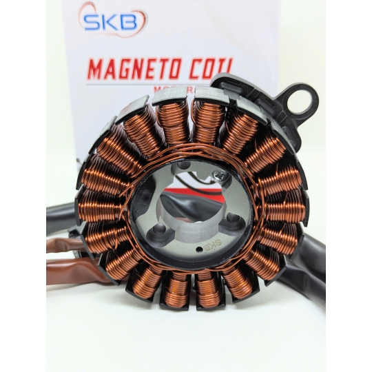 Cuộn điện ( Mâm Lửa, cuộn lửa ) Vario 150 có CKP 3 chân giắc dẹp hàng Cao Cấp hiệu SKB