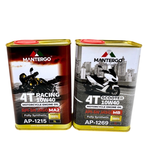 Dầu nhớt Mantergo nhập khẩu trực tiếp UAE cho xe ga 0.8L