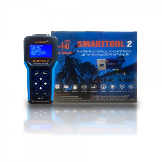 SMARTTOOL 2 (PHIÊN BẢN R+) - Máy chuẩn đoán lỗiI, Remap ACG, Tuning ECU, Lập trình khóa Smartkey, OD