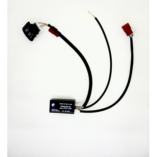 Mạch tắt đèn xe Wave RSX - Tích hợp Passing ( BH 12 tháng)