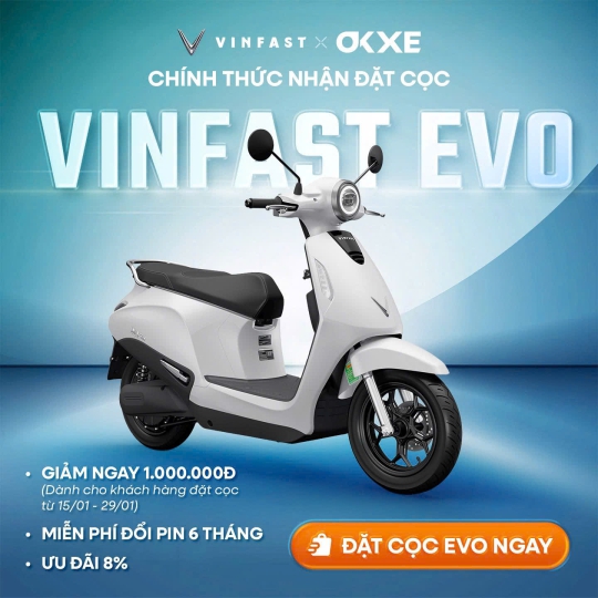 Xe Máy Điện VINFAST EVO MAX